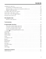 Preview for 5 page of Miele W 3740 Operating Instructions Manual