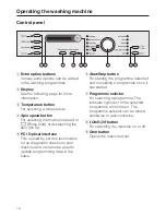 Preview for 10 page of Miele W 3740 Operating Instructions Manual