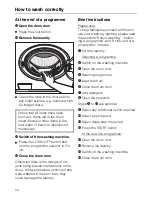 Preview for 24 page of Miele W 377 WPS Operating Instructions Manual