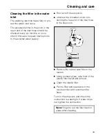 Preview for 43 page of Miele W 377 WPS Operating Instructions Manual