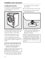 Preview for 58 page of Miele W 377 WPS Operating Instructions Manual