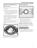 Предварительный просмотр 15 страницы Miele W 3824 WPS Operating Manual