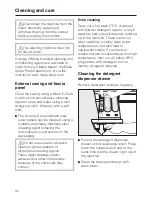 Предварительный просмотр 32 страницы Miele W 3824 WPS Operating Manual