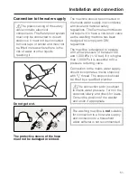 Предварительный просмотр 51 страницы Miele W 3824 WPS Operating Manual