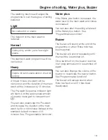 Preview for 19 page of Miele W 3834 WPS Operating Instructions Manual