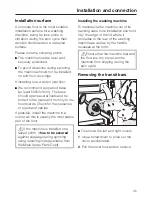 Preview for 45 page of Miele W 3834 WPS Operating Instructions Manual