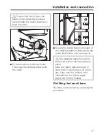 Preview for 47 page of Miele W 3834 WPS Operating Instructions Manual