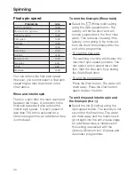 Preview for 20 page of Miele W 3844 WPS Allerwash Operating Instructions Manual