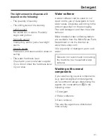 Preview for 31 page of Miele W 3844 WPS Allerwash Operating Instructions Manual