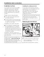 Preview for 46 page of Miele W 3844 WPS Allerwash Operating Instructions Manual