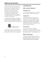 Preview for 64 page of Miele W 3844 WPS Allerwash Operating Instructions Manual