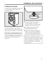 Предварительный просмотр 55 страницы Miele W 3922 WPS Operating Instructions Manual