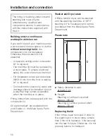 Предварительный просмотр 56 страницы Miele W 3922 WPS Operating Instructions Manual