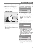 Preview for 17 page of Miele W 3923 WPS Operating Instructions Manual