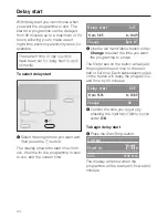 Preview for 24 page of Miele W 3923 WPS Operating Instructions Manual