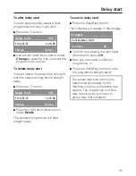 Preview for 25 page of Miele W 3923 WPS Operating Instructions Manual