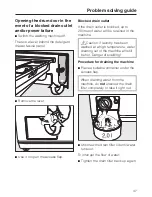 Preview for 47 page of Miele W 3923 WPS Operating Instructions Manual