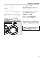 Preview for 49 page of Miele W 3923 WPS Operating Instructions Manual