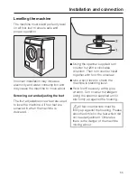 Preview for 55 page of Miele W 3923 WPS Operating Instructions Manual