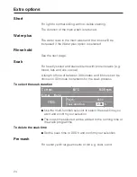 Предварительный просмотр 24 страницы Miele W 3985 WPS Operating Instructions Manual