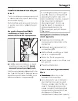 Предварительный просмотр 37 страницы Miele W 3985 WPS Operating Instructions Manual