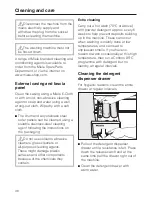 Предварительный просмотр 38 страницы Miele W 3985 WPS Operating Instructions Manual