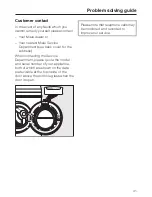 Preview for 41 page of Miele W 404 WPS Operating Instructions Manual