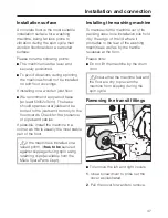 Предварительный просмотр 47 страницы Miele W 412 Operating Instructions Manual