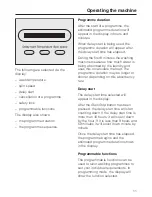 Предварительный просмотр 11 страницы Miele W 4144 WPS Operating Instructions Manual