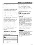 Preview for 13 page of Miele W 435-E WPS Operating Instructions Manual