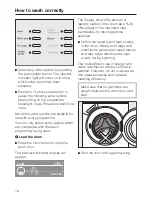 Preview for 18 page of Miele W 4446 WPS Operating Instructions Manual