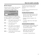 Preview for 19 page of Miele W 4446 WPS Operating Instructions Manual