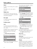 Preview for 22 page of Miele W 4446 WPS Operating Instructions Manual