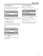 Preview for 25 page of Miele W 4446 WPS Operating Instructions Manual