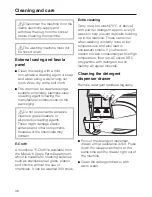 Preview for 38 page of Miele W 4446 WPS Operating Instructions Manual