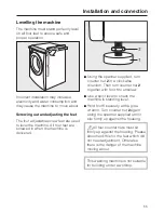 Preview for 55 page of Miele W 4446 WPS Operating Instructions Manual