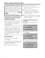 Preview for 14 page of Miele W 4449 WPS LiquidWash Operating Instructions Manual