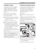 Предварительный просмотр 49 страницы Miele W 460 WPS Operating Instructions Manual