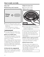 Preview for 24 page of Miele W 463 Operating Instructions Manual