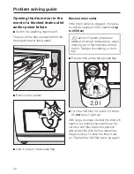 Preview for 42 page of Miele W 463 Operating Instructions Manual