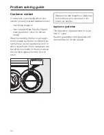 Preview for 44 page of Miele W 463 Operating Instructions Manual