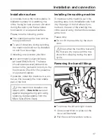 Preview for 47 page of Miele W 463 Operating Instructions Manual