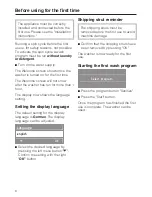 Preview for 8 page of Miele W 4840 Operating And Installation Instructions