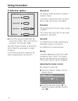 Preview for 18 page of Miele W 4840 Operating And Installation Instructions