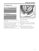 Preview for 25 page of Miele W 4840 Operating And Installation Instructions