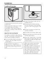 Preview for 50 page of Miele W 4840 Operating And Installation Instructions