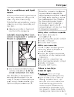 Preview for 33 page of Miele W 487 WPS Operating Instructions Manual