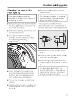 Preview for 49 page of Miele W 487 WPS Operating Instructions Manual