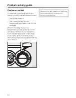 Preview for 50 page of Miele W 487 WPS Operating Instructions Manual