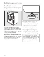 Preview for 56 page of Miele W 487 WPS Operating Instructions Manual